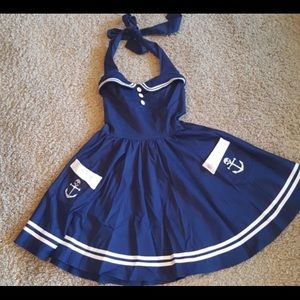 Halloween pin up girl costume.